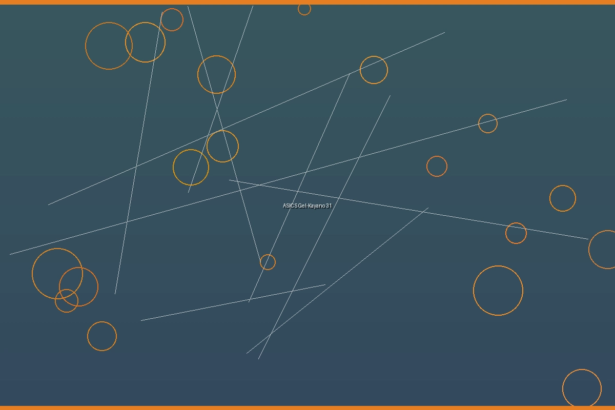 ASICS Gel-Kayano 31运动装备正面展示